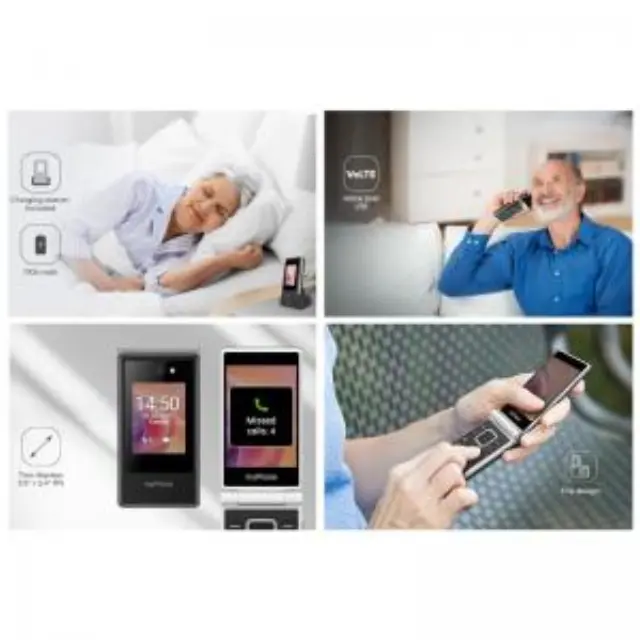 Κινητό Τηλέφωνο myPhone Tango 2 LTE (Dual SIM) Μαύρο-Ασημί N70655 2