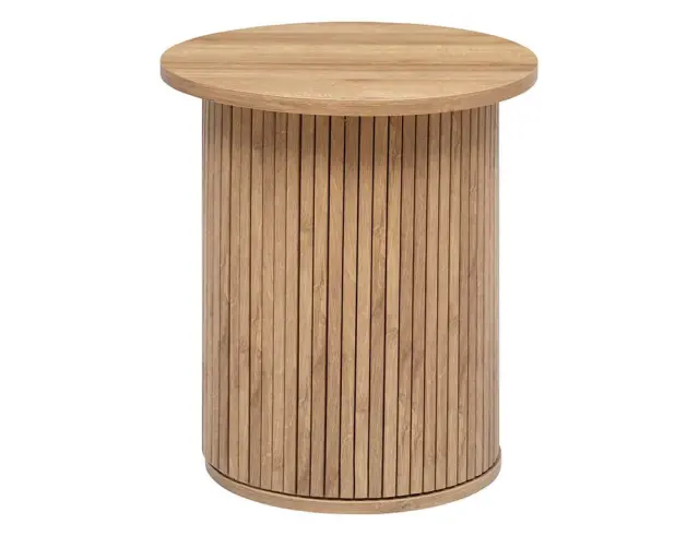 Τραπεζάκι Βοηθητικό Colva Atmosphera με διαστάσεις 45x45x50cm - MDF - Απόχρωση Ξύλου 197746 2