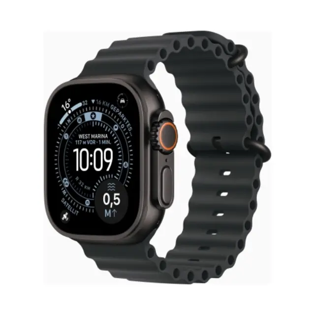 Apple Watch Ultra 3 49mm Black Titan Case Black Ocean Band EU