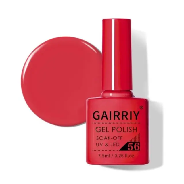 Ημιμόνιμο επαγγελματικό βερνίκι GAIRRIY 7.5ML - 0.26FL.OZ 56
