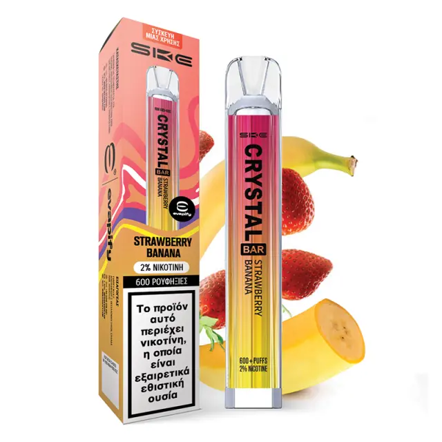 SKE Crystal Bar Strawberry Banana 20mg 2ml