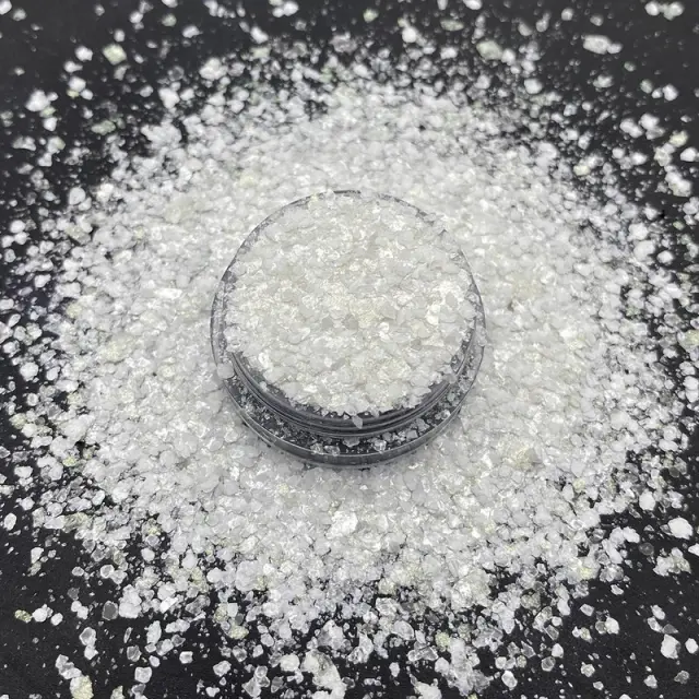 Chunky glitter 20gr, Λευκό