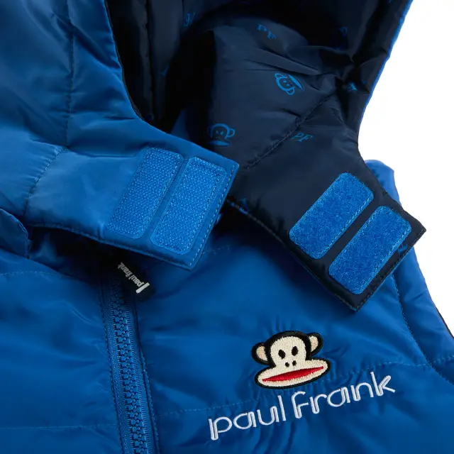 Γιλέκο-μπουφάν Paul Frank διπλής όψης με κέντημα 2