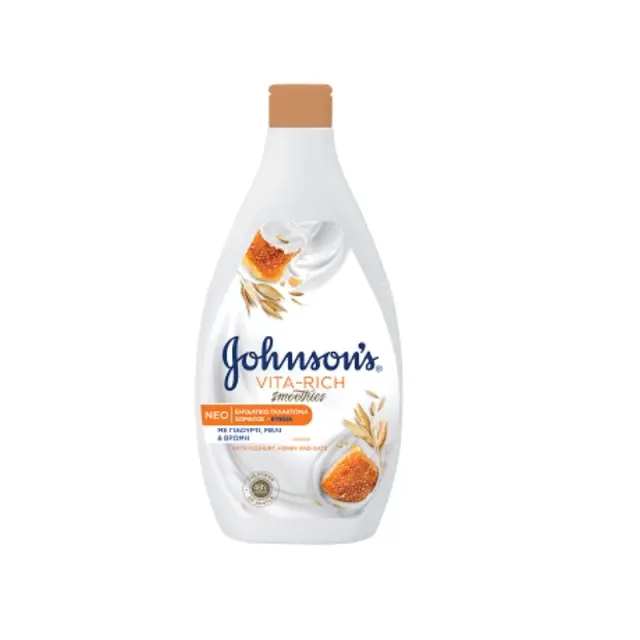 Johnson's Vita Rich Smoothies Γαλάκτωμα Σώματος με Γιαουρτι, Μέλι και Βρώμη Body Lotion 400ml