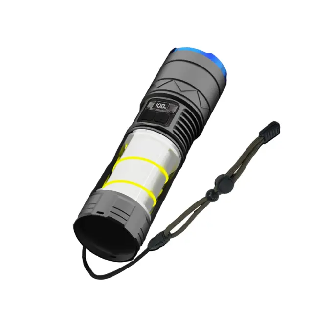 Επαναφορτιζόμενος Φακός LED USB 5021A - Multi-functional Powerful Flashlight Series 0102137