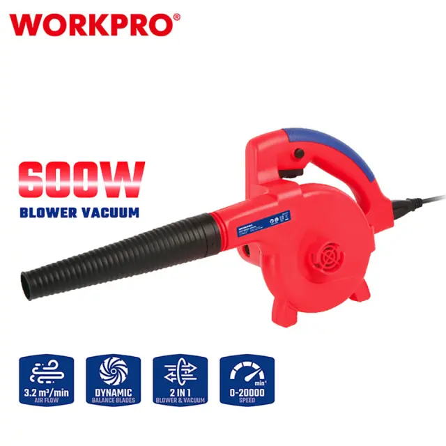 WORKPRO ΦΥΣΗΤΗΡΑΣ-ΑΠΟΡΡΟΦΗΤΗΡΑΣ ΗΛΕΚΤΡΙΚΟΣ 600W ΡΥΘΜΙΖΟΜΕΝΟΣ WP476002CE (PROFI)