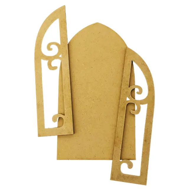 Διακοσμητικά σχέδια MDF, Stamperia, Πόρτα, 20x11cm 2