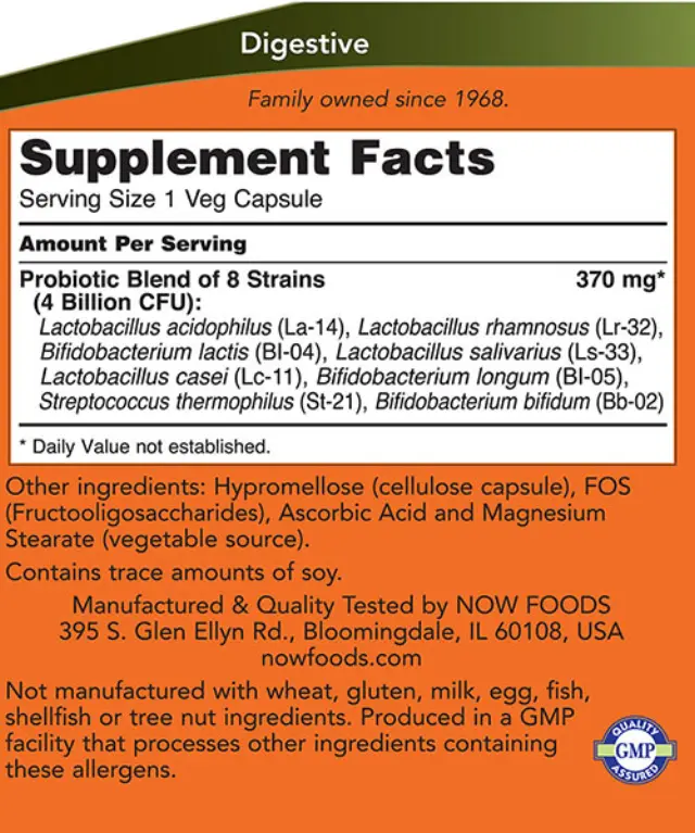 Now Foods Gr8-Dophilus 2
