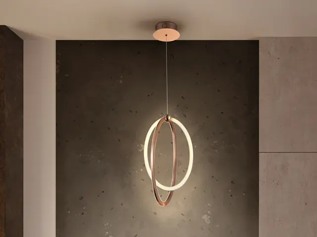 OCELLIS LED LAMP Ø22 ROSE GOLD φωτιστικό κρεμαστό Ροζ χρυσό 3