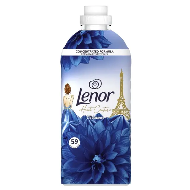 Lenor μαλακτικό ρούχων συμπυκνωμένο haute couture 1239 ml 59μεζ