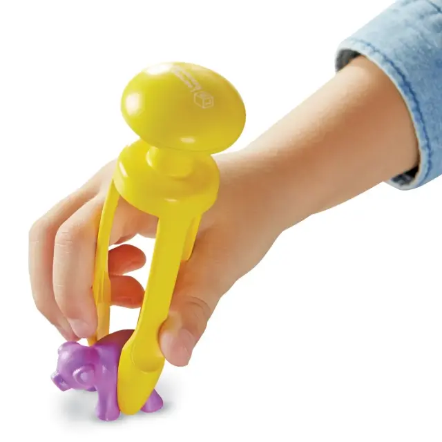 Learning Resources 6 Λαβίδες Λεπτής Κινητικότητας Tri-Grip για 4+ ετών LER 2964 2