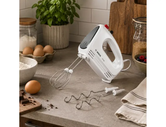 Μίξερ Χειρός Bosch MFQ22100 με ισχύ 375W και 4 ταχύτητες MFQ22100