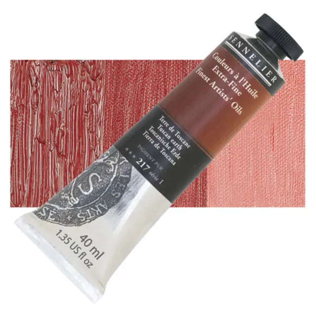 Sennelier Λάδι Finest Artists Oil 217 Tuscan Earth - 40ml