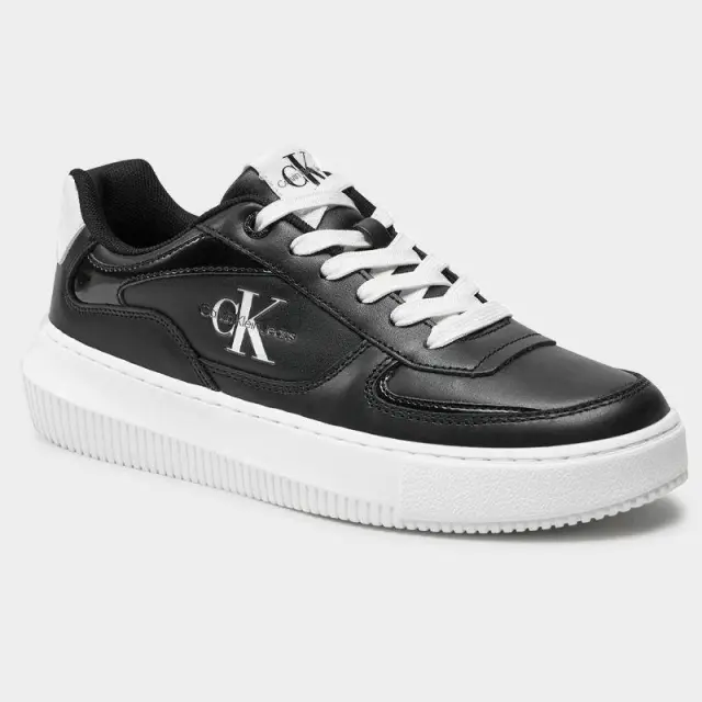 Sneaker Calvin Klein Chunky Cupsole Low Lth YW0YW01410-0GM Μαύρο - 37 2