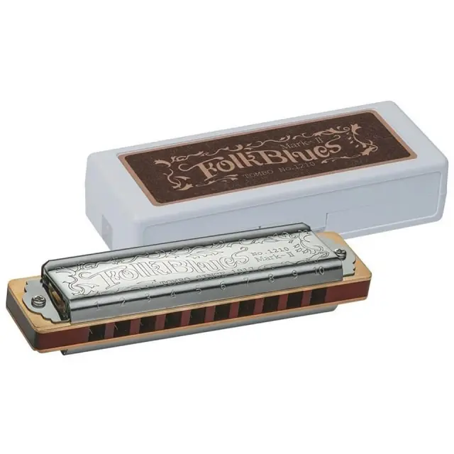 Tombo 1210 Folk Blues MKII Φυσαρμόνικα C Ματζόρε
