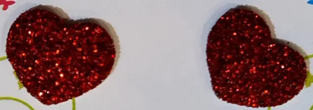 FARMA BIJOUX BOTON CUORE ROSSO GLITTER 2
