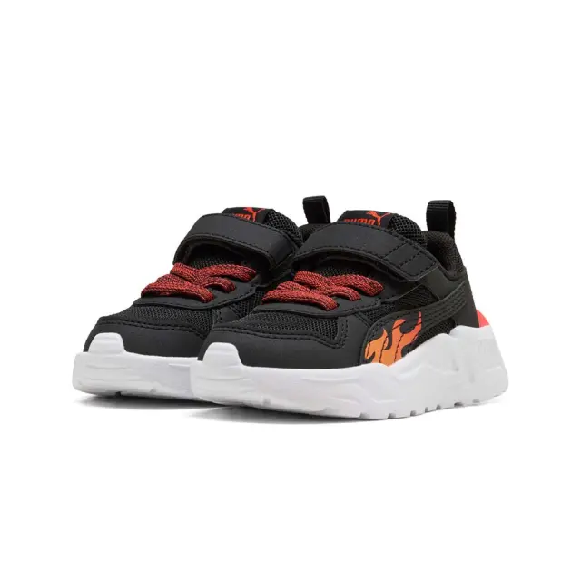 Puma Infant's Trinity 2 Lite Sparks AC+ (TD) Μαύρο - Πορτοκαλί 407738-01 (Puma) 3