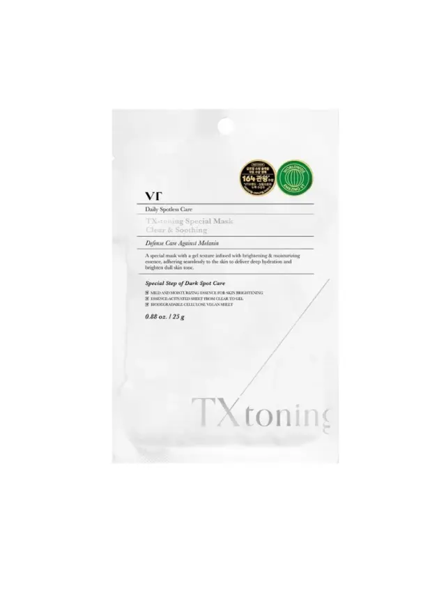 VT Cosmetics TX-Toning Special Mask - Μάσκα προσώπου για καταπολέμηση των δυσχρωμιών