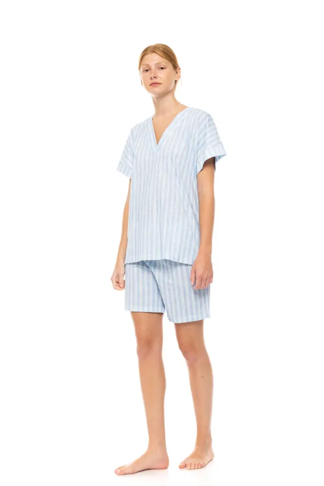 S1518 - Type - PYJAMA SHORTS NORDIC STRIPE 2