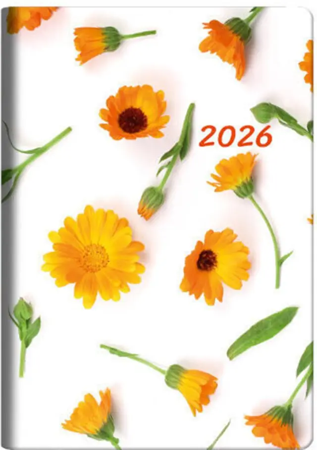 Ημερήσιο Ημερολόγιο 2026 9x13cm Marigold / 70599.002 (Θεοφύλακτος)