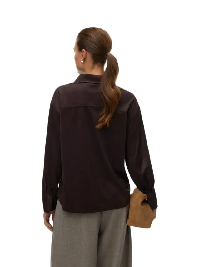 Vero Moda γυναικείο πουκάμισο σουέντ VMKATTY 10351759-1 2