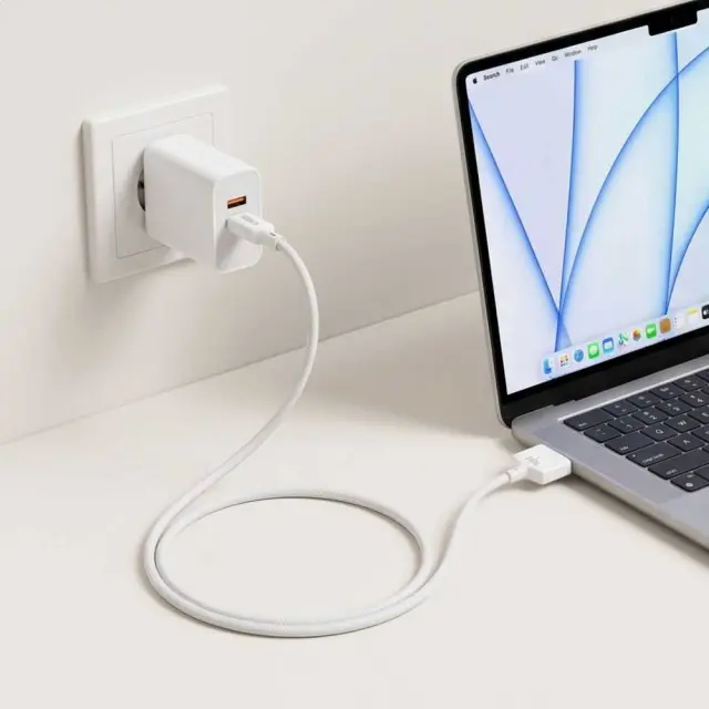 Tech-protect Mmc01 Ultraboost Magnetic Macbook Cable Usb-c To Magsafe 3 140w 300cm White 2