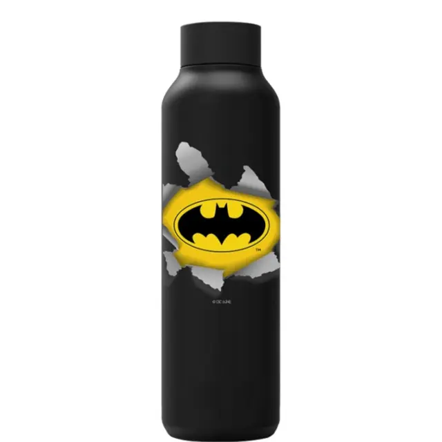 Παγούρι Θερμός ανοξείδωτο Quokka Thermal SS Bottle Solid Jet Black BATMAN 630ml 37609