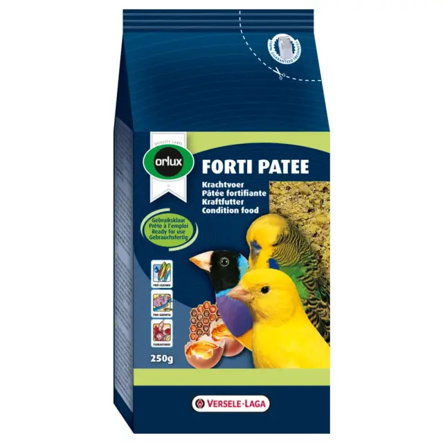 Orlux Forti Patee - Αυγοτροφή για Καναρίνια, Budgie & Εξωτικά - 250g