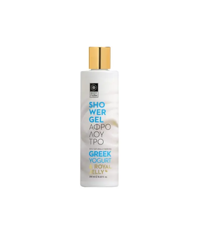 Bodyfarm Greek Yogurt & Royal Jelly Αφρόλουτρο σε Gel με Aloe Vera Καταπραϋντικό 250ml