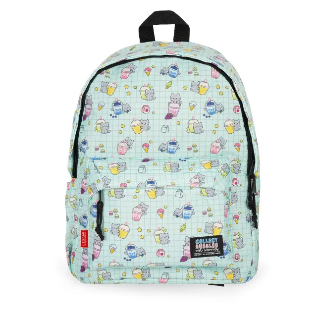 Legami My Backpack Kitty Bubble Tea (Γατούλα) Σακίδιο Πλάτης με Θήκη Laptop 15" BPK0024