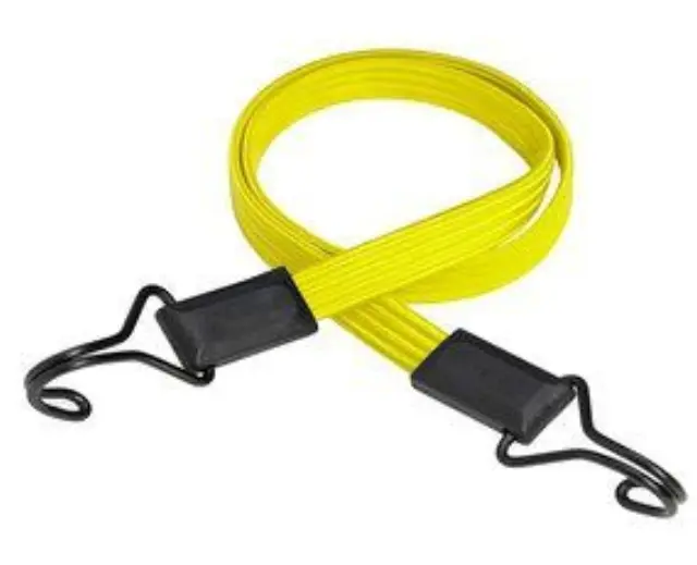 Master Lock 3226EURDAT - Χταπόδι Flat 100cm με Διπλό Γάντζο, Κίτρινο