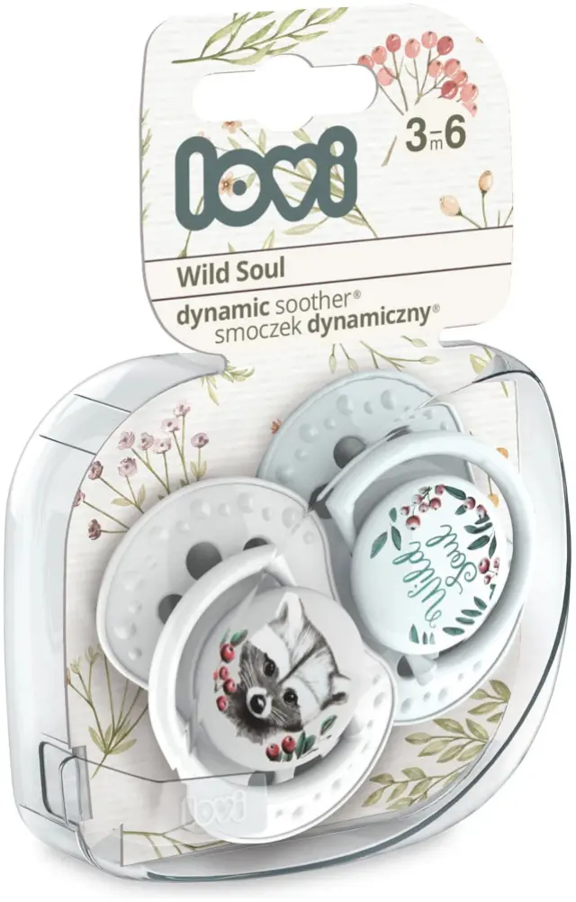 Ορθοδοντικές Πιπίλες Σιλικόνης 2τμχ 3-6M Wild Soul Boy 5903407228839