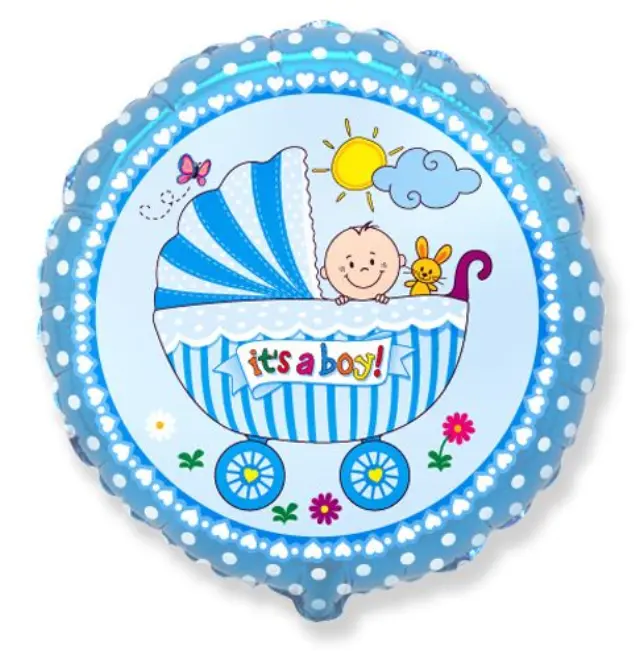 Μπαλόνι Φοιλ 18 Buggy Blue / 46 εκ Ασυσκεύαστο