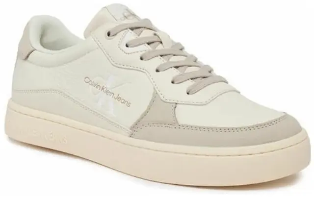 Calvin Klein - Ανδρικά Sneakers Classic Cupsole Low Lth Ml Fad YM0YM00885-0GF Λευκό 2