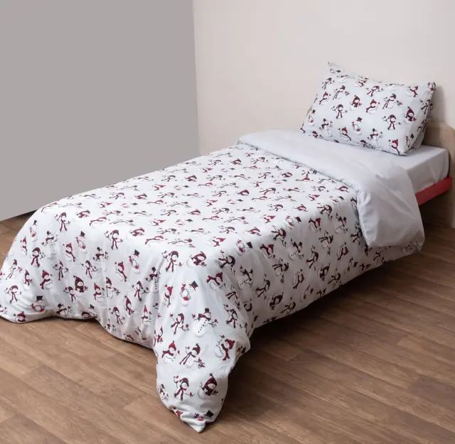 Σετ Σεντόνια 100Χ200+25 Μονά Φανελένια Kids Viopros 2642 Γκρι 100% βαμβακερόΜε Λάστιχο