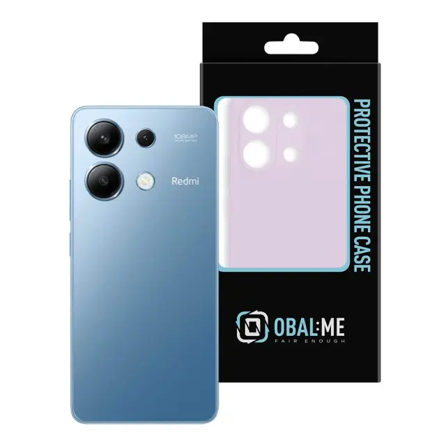 OBAL:ME Matte TPU Cover for Xiaomi Redmi Note 13 4G Purple 3