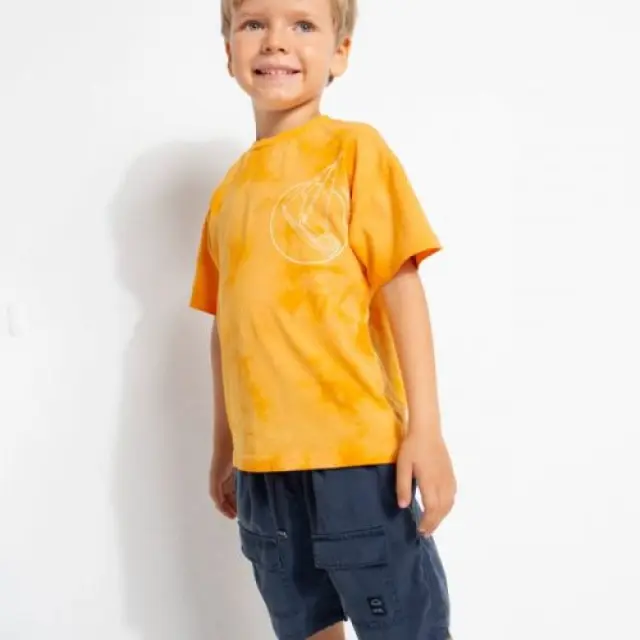 Baby 6 μηνών έως 4 ετών Μπλούζα tie dye από βαμβάκι μάνγκο 2