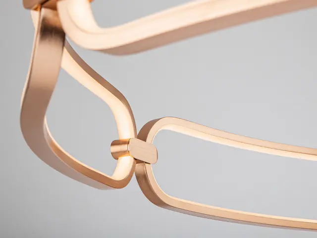 Colette Ø47 rose gold φωτιστικό κρεμαστό Ροζ χρυσό 3