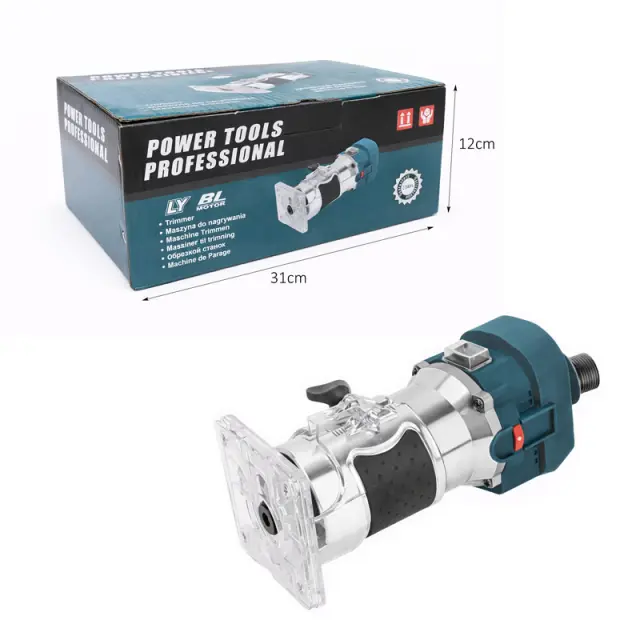 Ηλεκτρικό Ρούτερ Τριμαρίσματος Ξύλου Professional – Professional Electric Wood Trimmer Router 013207 2