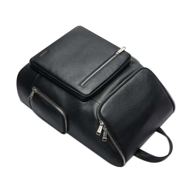 Δερμάτινο Σακίδιο πλάτης Αντικλεπτικό 25L Laptop 15,6 Bopai 61-122431 μαύρο - One Size 3