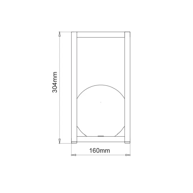 AcaLight Offer LED SMD BATTERY LUMINAIRE 1W 160LM 3.000K CARK GREY 160° CRI80 IP54 3