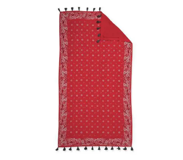 ΠΕΤΣΕΤΑ ΒΑΜΒ-ΠΟΛ BANDANA 90X170 RED - NEF NEF 2