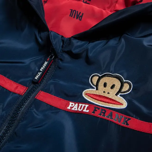 Μπουφάν Paul Frank διπλής όψης με κέντημα 3