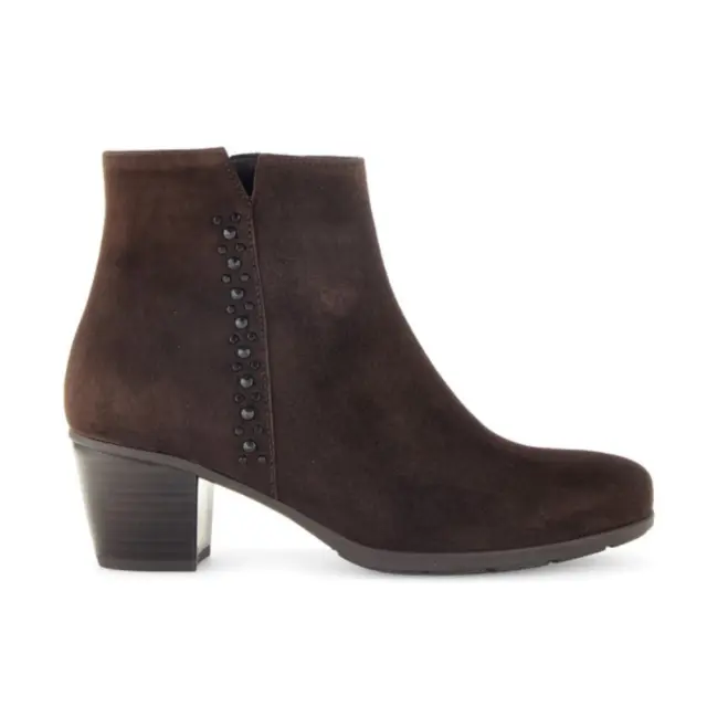 Gabor Μποτάκια Γυναικείο δέρμα Nubuck Καφέ GAB/55524N 18-CHOCOLATE - 37