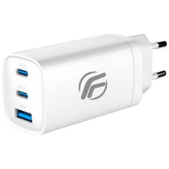 Caricatore Universale GaN Tech 65W 2x USB-C + USB-A Fast Charge Fenner Tech