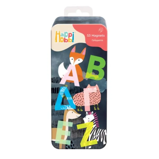 HappiHobbi Magnet Tins Γράμματα / 64070 (HappiHobbi)
