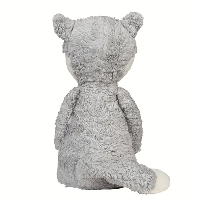 Λούτρινο MIKKEL FOX γκρι 28 cm από 100% οργανικό βαμβάκι Franck & Fischer 2