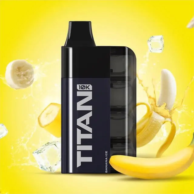 TITAN Banana Ice 8 x 2ml 20mg 2