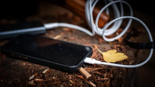 Tactical Stitch Thread Cable USB-A/USB-C 1m White 3