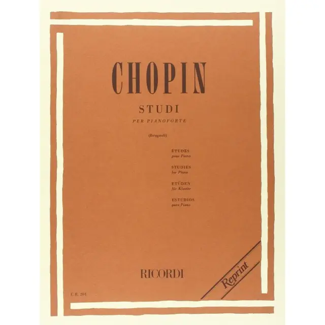 Frederic Chopin - Studi per pianoforte / Εκδόσεις Ricordi